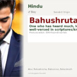 Bahushruta Name Meaning and Details