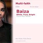 Baiza Name Meaning and Details