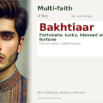 Bakhtiaar Name Meaning and Details