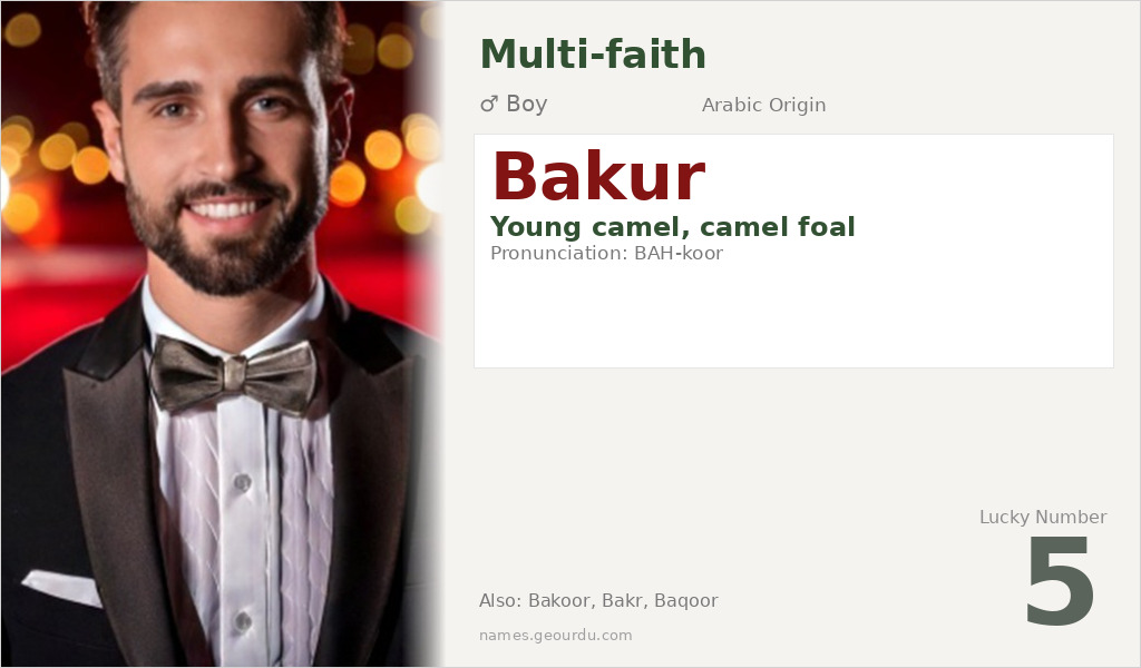 Bakur Name Meaning and Details