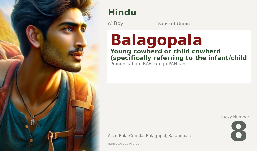 Balagopala Name Meaning and Details
