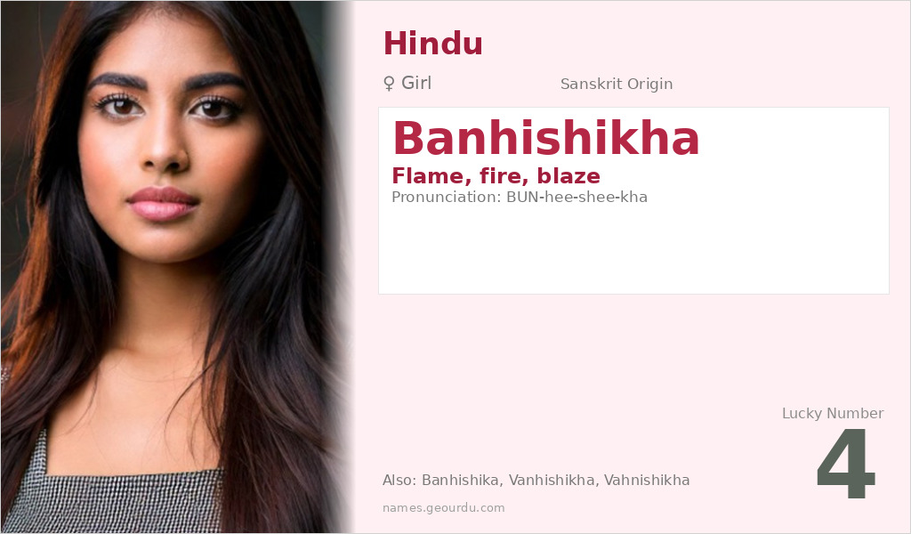Banhishikha Name Meaning and Details