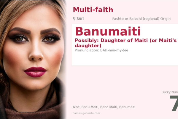 Banumaiti Name Meaning — Origin, Gender & Details (2025)