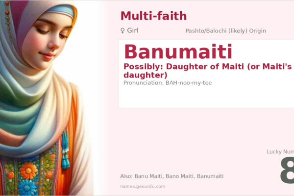 Banumaiti Name Meaning — Origin, Gender & Details (2025)