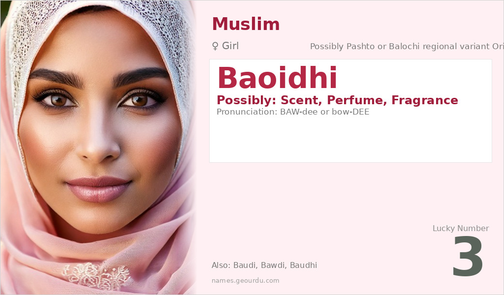 Baoidhi Name Meaning and Details