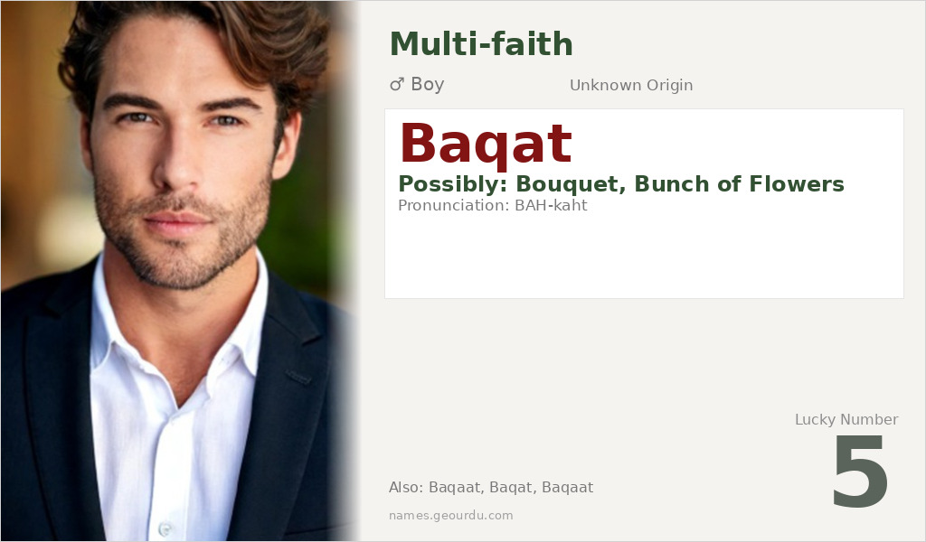 Baqat Name Meaning and Details