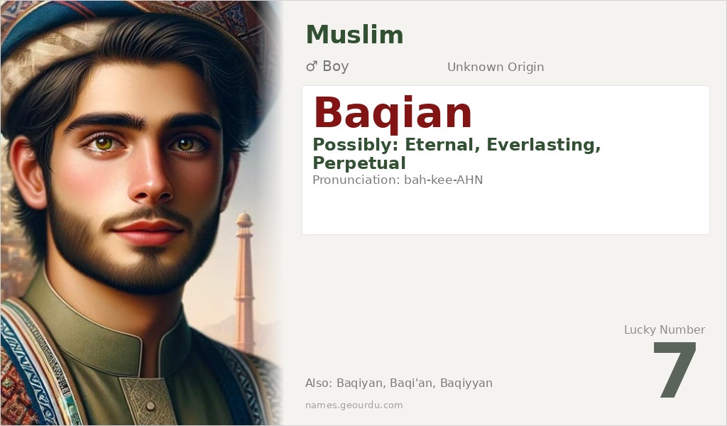 Baqian Name Meaning and Details