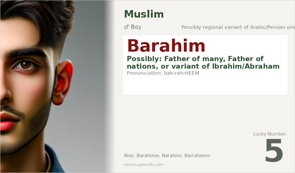 Barahim Name Meaning and Details