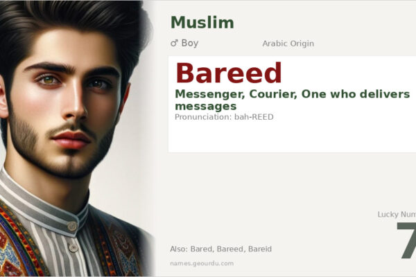 Bareed Name Meaning — Arabic Origin, Boy Name & Details (2025)