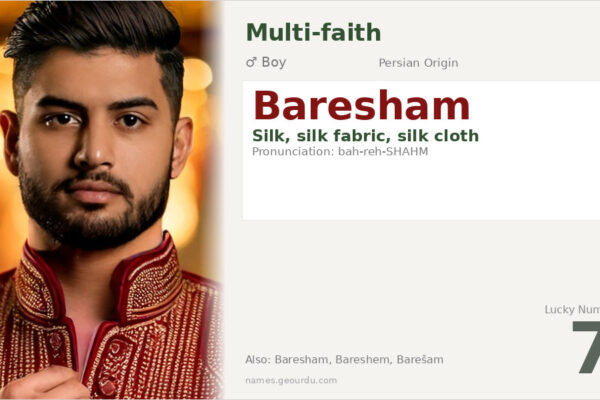 Baresham Name Meaning — Persian Origin, Silk Meaning & Details (2025)