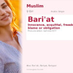 Bari'at Name Meaning and Details