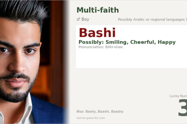 Bashi Name Meaning — Origin, Gender & Details (2025)