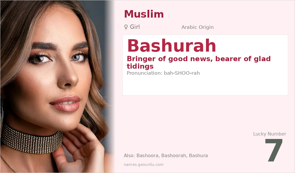 Bashurah Name Meaning and Details