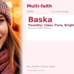 Baska Name Meaning and Details