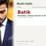 Batik Name Meaning and Details