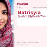 Batrisyia Name Meaning and Details