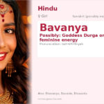 Bavanya Name Meaning and Details