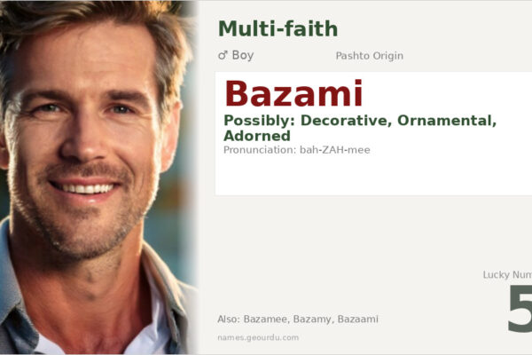 Bazami Name Meaning — Origin, Gender & Details (2025)