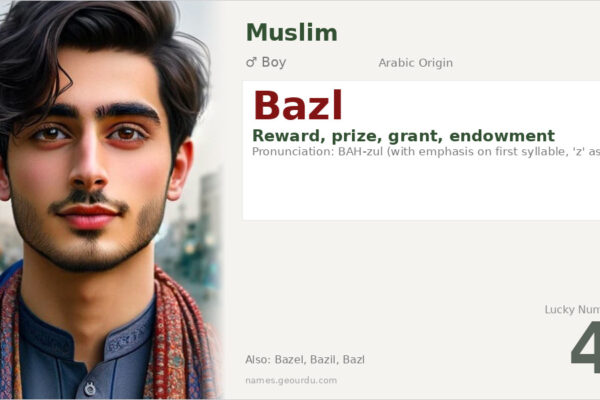 Bazl Name Meaning — Arabic Origin, Boy & Details (2025)