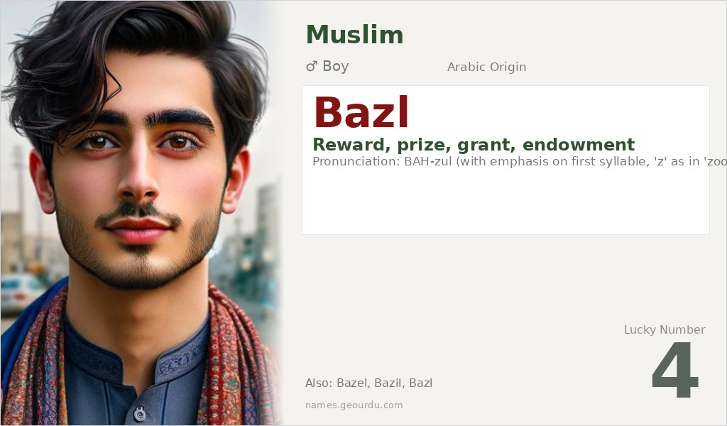 Bazl Name Meaning and Details