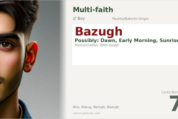 Bazugh Name Meaning — Origin, Gender & Details (2025)