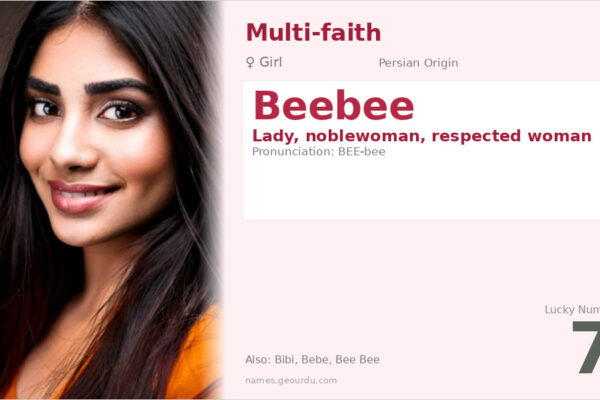 Beebee Name Meaning — Persian Origin, Girl Name & Cultural Significance (2025)