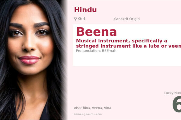Beena Name Meaning — Musical Instrument Origin & Details (2025)
