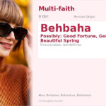 Behbaha Name Meaning and Details