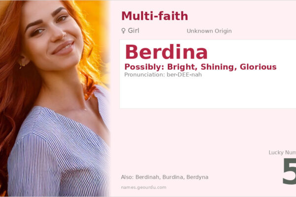 Berdina Name Meaning — Origin, Gender & Details (2025)