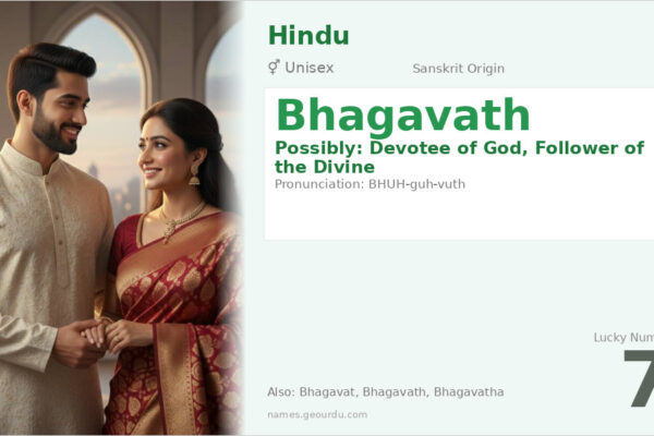 Bhagavath Name Meaning — Origin, Gender & Details (2025)