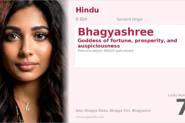 Bhagyashree Name Meaning — Sanskrit Origin, Girl Name & Details (2025)