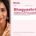 Bhagyashri Name Meaning and Details