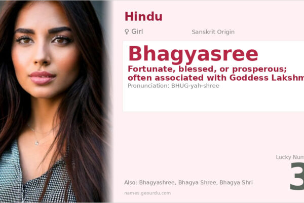 Bhagyasree Meaning — Sanskrit Origin, Girl Name & Details (2025)