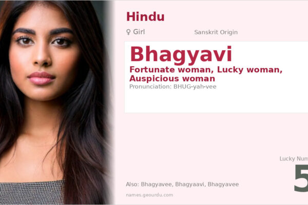 Bhagyavi Name Meaning — Sanskrit Origin, Girl Name & Details (2025)