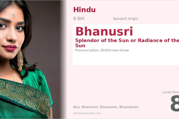 Bhanusri Name Meaning — Sanskrit Origin, Girl Name & Details (2025)