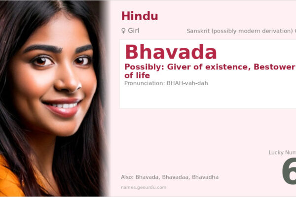 Bhavada Name Meaning — Origin, Gender & Details (2025)