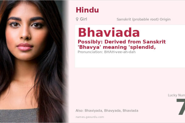 Bhaviada Name Meaning — Origin, Gender & Details (2025)