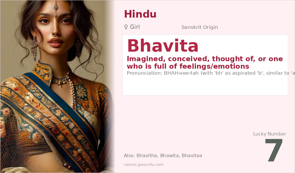 Bhavita Name Meaning and Details