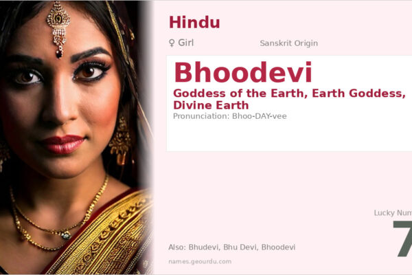 Bhoodevi Name Meaning — Sanskrit Origin, Goddess of Earth & Details (2025)