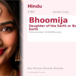 Bhoomija Name Meaning and Details