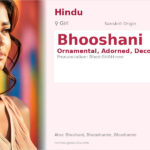 Bhooshani Name Meaning and Details