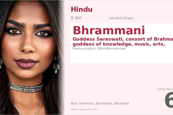 Bhrammani Name Meaning — Sanskrit Origin, Hindu Goddess & Details (2025)