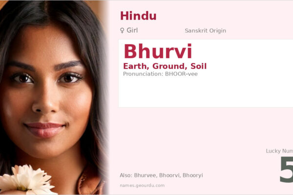 Bhurvi Name Meaning — Sanskrit Origin, Girl Name & Details (2025)