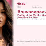 Bhuvanapaavani Name Meaning and Details