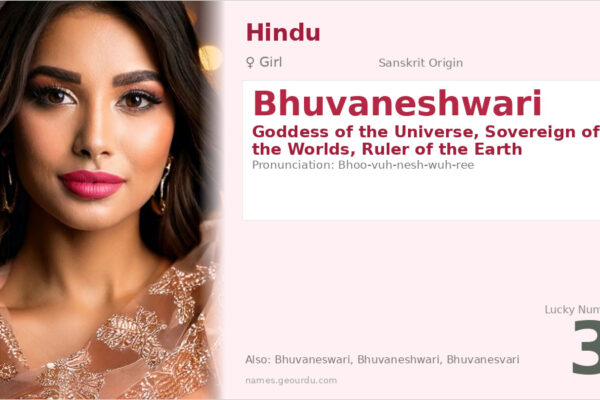 Bhuvaneshwari Name Meaning — Sanskrit Origin, Goddess & Details (2025)