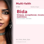 Bida Name Meaning and Details