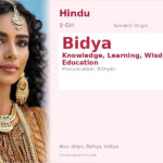 Bidya Name Meaning and Details