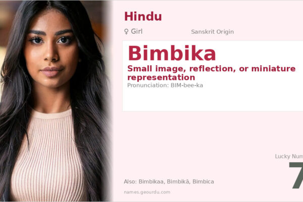Bimbika Name Meaning — Sanskrit Origin, Girl Name & Details (2025)