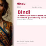 Bindi Name Meaning and Details