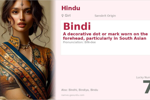 Bindi Name Meaning — Sanskrit Origin, Girl’s Name & Cultural Significance (2025)
